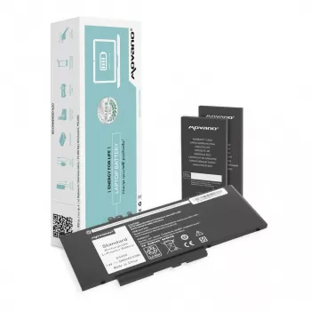 MOVANO Battery G5M10 WYJC2 8V5GX, skirta Dell E5450 E5550 7.4V - 5800 mAh (43 Wh)
