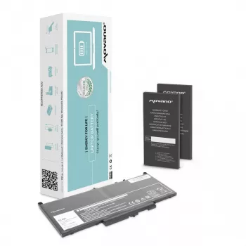 MOVANO akumuliatorius J60J5 GG4FM MC34Y, skirtas Dell E7270 E7470 – 7200 mAh (55 Wh)
