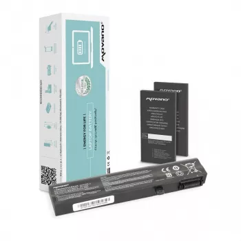 MOVANO Battery BTY-M6H, skirta MSI CX62/GE62/GE72/GL72/PE70 – 4400 mAh (48 Wh)
