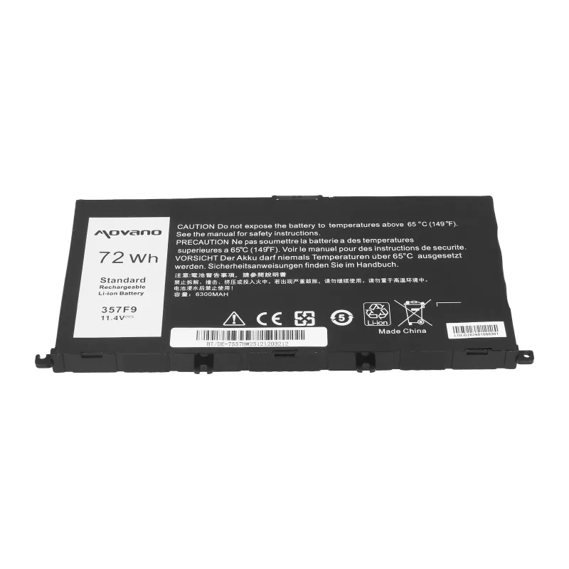 MOVANO baterija 357F9, skirta Dell Inspiron 5577/7557 – 6300 mAh (72 Wh)