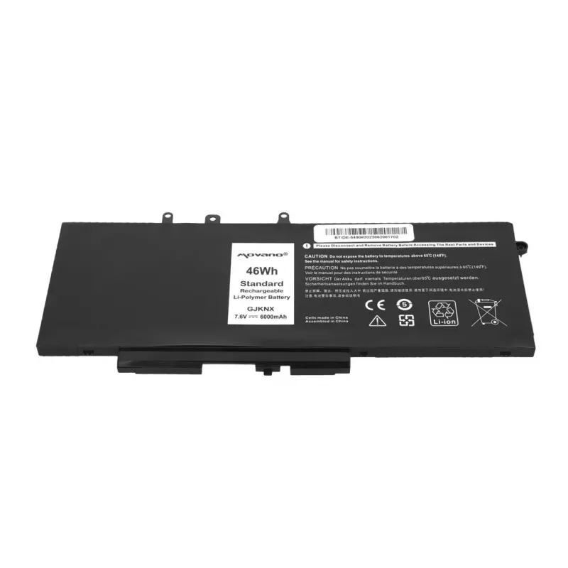 MOVANO Akumuliatorius GJKNX, skirtas Dell Latitude 5280/5480/5490/5590 - 6000 mAh (46 Wh)