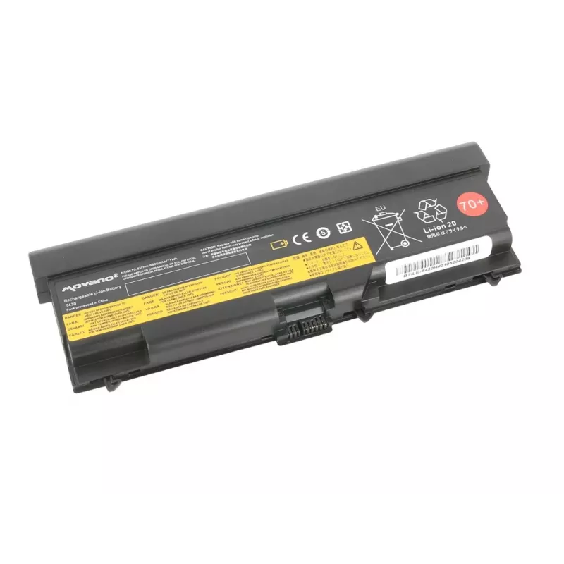MOVANO baterija, skirta Lenovo ThinkPad L530, T430, T530 – 6600 mAh (71 Wh)