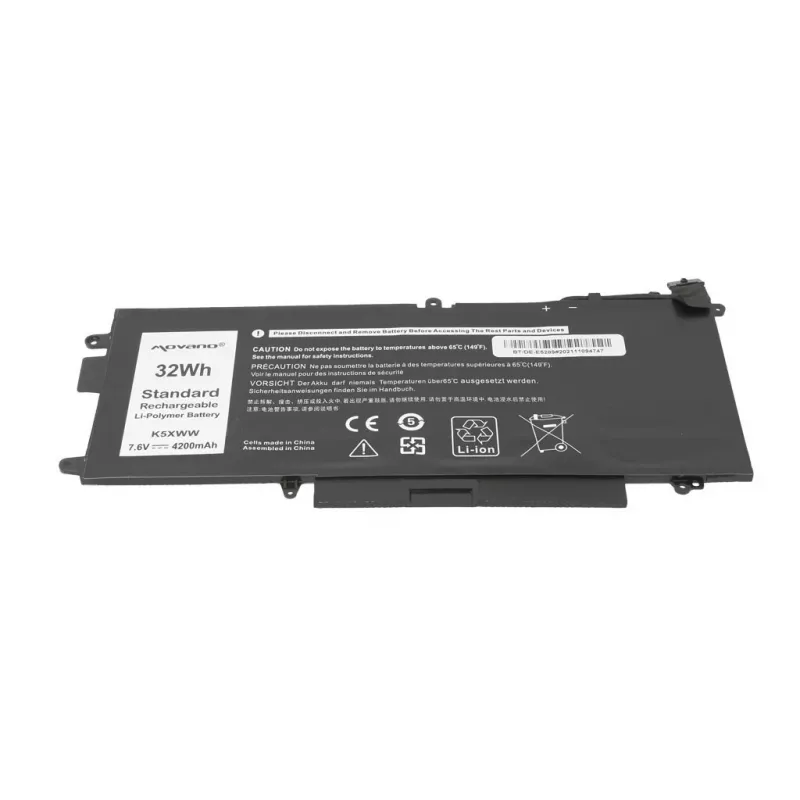 MOVANO baterija K5XWW, skirta Dell Latitude 5289 / 7390 2-in-1 – 4200 mAh (32 Wh)