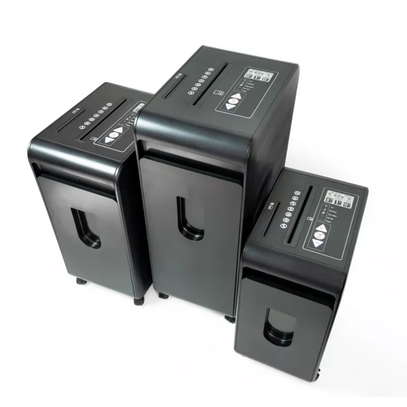 WALLNER Smulkintuvas MR 2212 C4 Kryžminis Pjovimas, 12 Lapų, 20L, Juodas