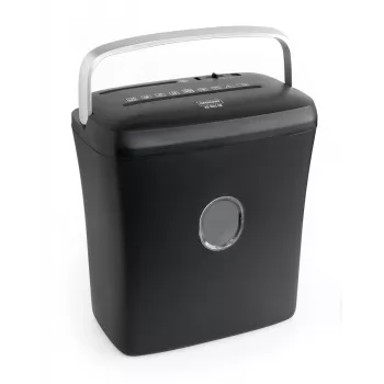 WALLNER Shredder XD1012 CD Cross-Cut Popieriaus Smulkintuvas, 6 lapų, 10 l, juodas