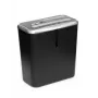 WALLNER Shredder XD805 CD kryžminio pjovimo popieriaus smulkintuvas, 8 lapai, 15 l, juodas