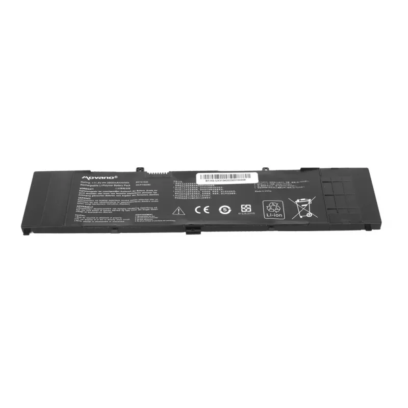MOVANO Akumuliatorius B31N1535, skirtas Asus Zenbook UX310UA UX410UA – 3900 mAh (44 Wh)
