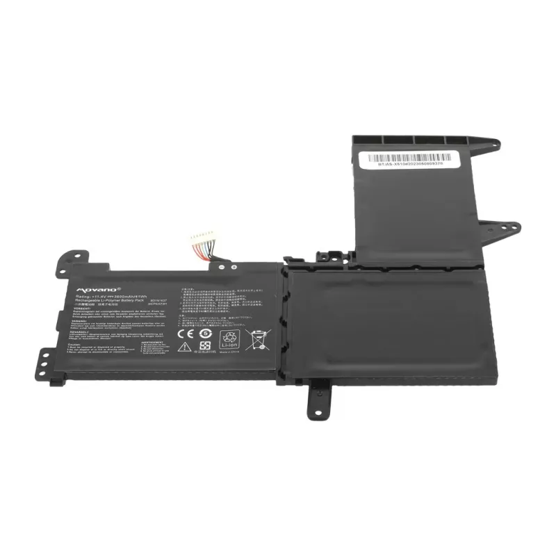 MOVANO Akumuliatorius B31N1637, skirtas Asus VivoBook S15 S510 F510 - 3600 mAh (41 Wh)