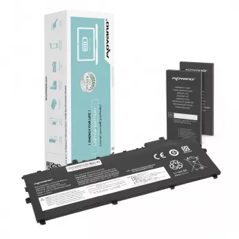 MOVANO Battery 01AV430, skirta Lenovo ThinkPad X1 Carbon 5th Gen 6th Gen 2017 2018 – 4650 mAh (54 Wh)