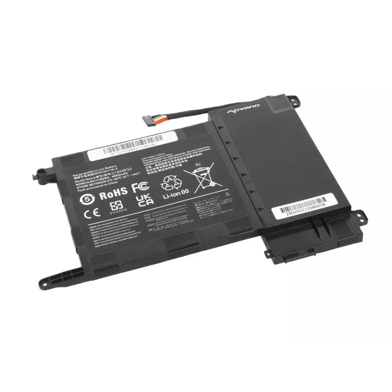 MOVANO Akumuliatorius L14S4P22, skirtas Lenovo IdeaPad Y700-15ISK Y700 – 4050 mAh (60 Wh)