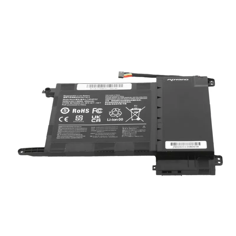 MOVANO Akumuliatorius L14S4P22, skirtas Lenovo IdeaPad Y700-15ISK Y700 – 4050 mAh (60 Wh)