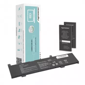 MOVANO baterija C31N1636, skirta Asus VivoBook X580 X580VD X580VN N580VN N580VD – 4100 mAh (47 Wh)