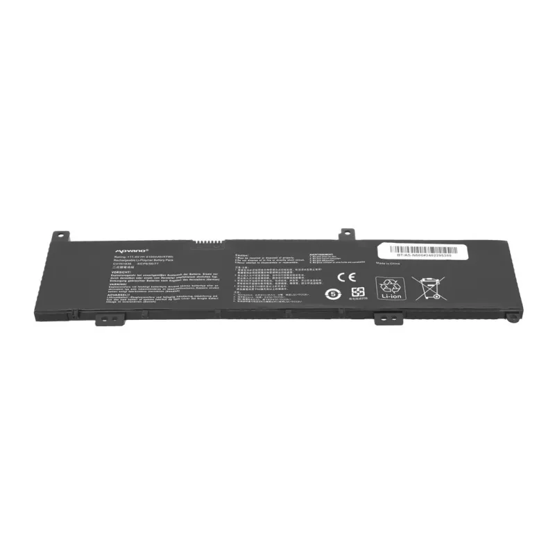 MOVANO baterija C31N1636, skirta Asus VivoBook X580 X580VD X580VN N580VN N580VD – 4100 mAh (47 Wh)
