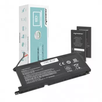 MOVANO Battery PG03XL, skirta HP 15-DH 15-EC 15-DK 16-A – 4150 mAh (47 Wh)