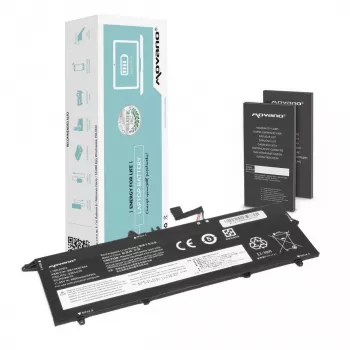 MOVANO Battery L18C3PD2, skirta Lenovo ThinkPad T490s, T495s, T14s – 4650 mAh (54 Wh)