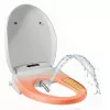 MEDIA-TECH Smart Toilet Seat MT5705 Electronic Bidet su šildoma sėdyne, šilto vandens plovimu, džiovintuvu, dezodorantu, naktine šviesa, nuotolinio valdymo pultu