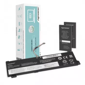 MOVANO Battery L17L2PB3, skirta Lenovo V130-15IGM / V330-15IKB / V530-14IKB / V530-15IKB – 4750 mAh (37 Wh)