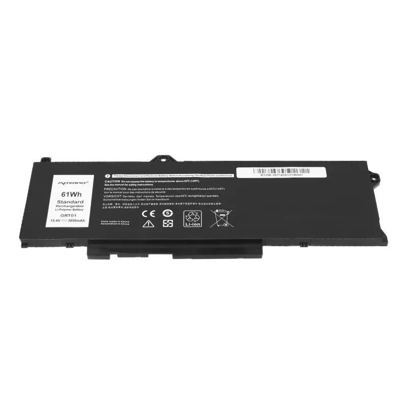 MOVANO baterija GRT01, skirta Dell Latitude 5421 5521 5531 Precision 3470 3561 3571 3581 – 3950 mAh (61 Wh)