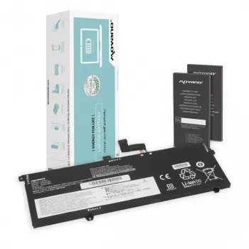 MOVANO Battery L18C6PD1 L18M6PD1, skirta Lenovo ThinkPad X13 X390 X395 – 4220 mAh (48 Wh)