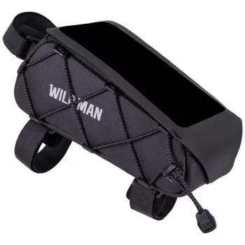 WILDMAN GX100 Bicycle Frame Bag - Black