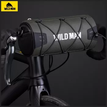 WILDMAN GX300 Dviračio rėmo krepšys 2L, juodas