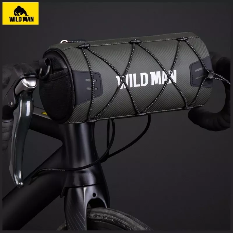 WILDMAN GX300 Dviračio rėmo krepšys 2L, juodas