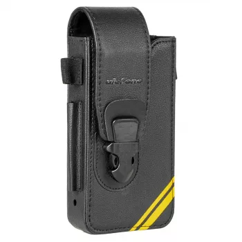 Ulefone Armor 26 Ultra Premium PU Leather Flip Wallet Case su Kortelių Kišenėmis ir Pėdelė - Juoda