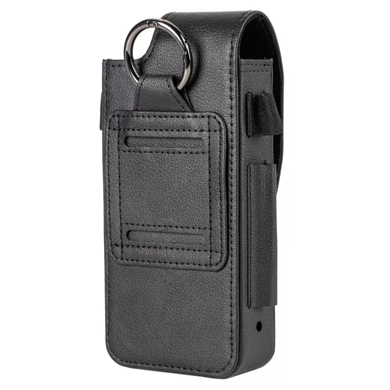 Ulefone Armor 26 Ultra Premium PU Leather Flip Wallet Case su Kortelių Kišenėmis ir Pėdelė - Juoda