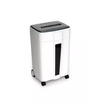 WALLNER Shredder HD-220 C4 kryžminio pjovimo popieriaus smulkintuvas, 10 lapų, 20 l, juodas