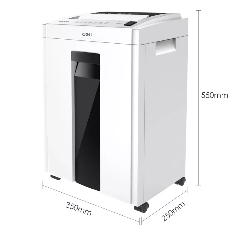 Deli ET053 kryžminio pjovimo popieriaus smulkintuvas, 10 lapų, 20 l, P-4