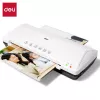 DELI Office Laminator ET105 A3 – karštas ir šaltas laminavimas, 2 velenai, iki 125 mikronų