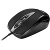 YENKEE YMS 1025 BK QUITO USB laidinis pelė, optinė, 1000 DPI, 4 mygtukai, juoda