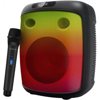 SENCOR Partycon BASE nešiojamas Bluetooth garsiakalbis, 100W, IPX4, TWS, LED