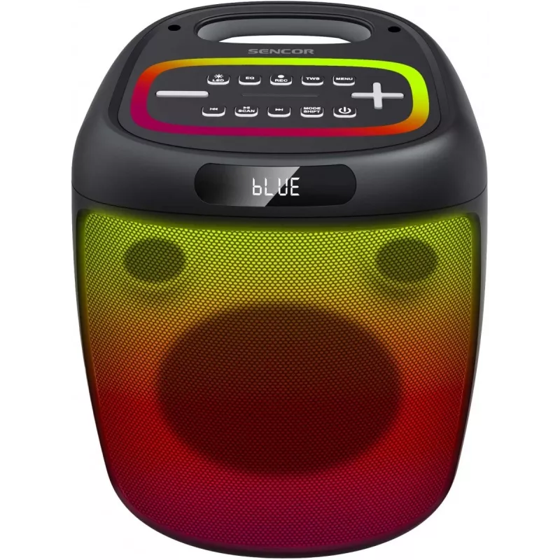 SENCOR Partycon BASE nešiojamas Bluetooth garsiakalbis, 100W, IPX4, TWS, LED