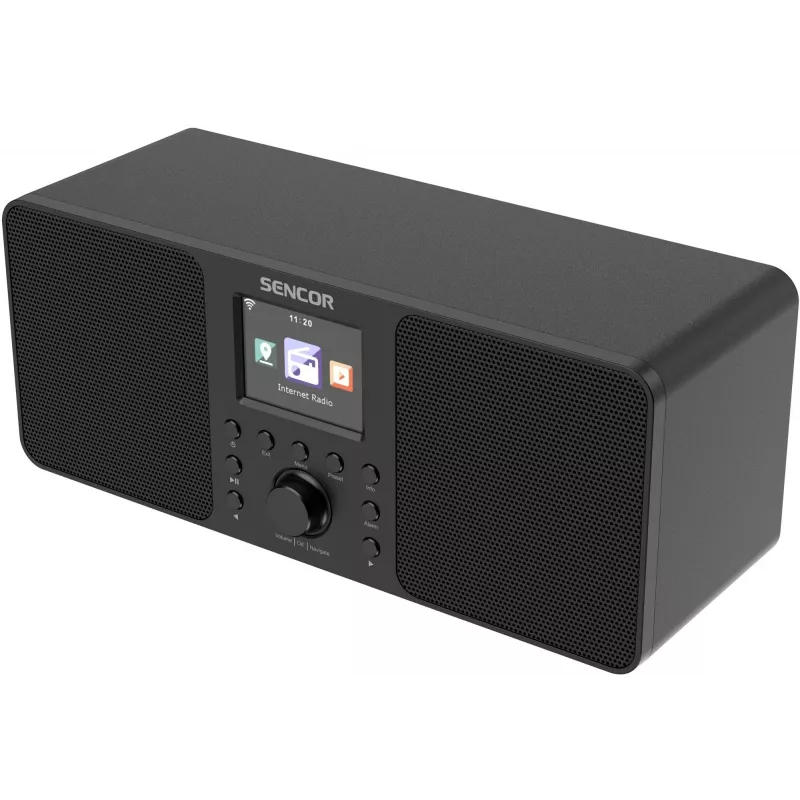 SENCOR SIR 6100WDB internetinis radijas su DAB+, FM, Wi-Fi, Bluetooth, USB, 2x10W, baltas