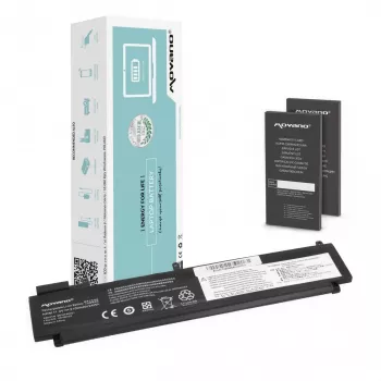 MITSU akumuliatorius L17L3P71 01AV478, skirtas Lenovo ThinkPad T480s – 4650 mAh (54 Wh)