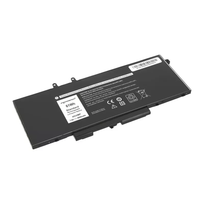 MITSU Battery 4GVMP, skirta Dell Latitude 5400/5500 – 8000 mAh (61 Wh)