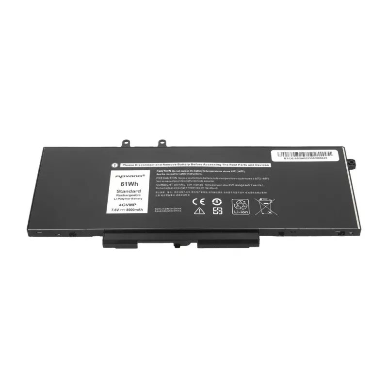 MITSU Battery 4GVMP, skirta Dell Latitude 5400/5500 – 8000 mAh (61 Wh)