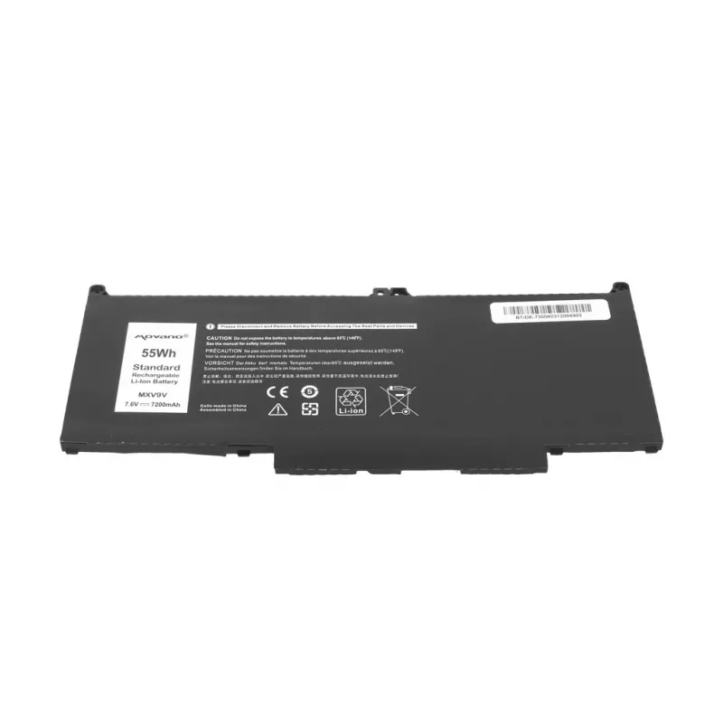 MITSU Battery MXV9V, skirta Dell Latitude 5300 5310 7300 7400 – 7200 mAh (55 Wh)