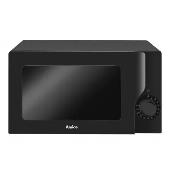 AMICA Mikrobangų krosnelė su griliu AMGF17M2B, 17L, 700W, juoda