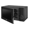 AMICA Mikrobangų krosnelė su griliu AMGF17M2B, 17L, 700W, juoda