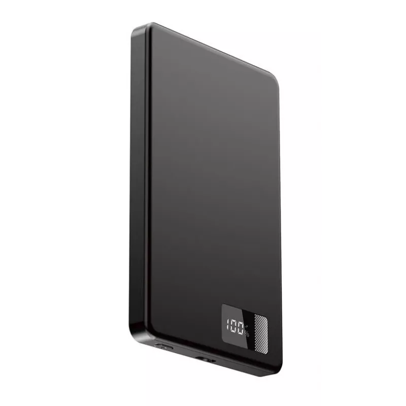 GEMBIRD PB05-WPC15M-LCD-01 Belaidis magnetinis maitinimo blokas 5000 mAh 15 W LCD juodas