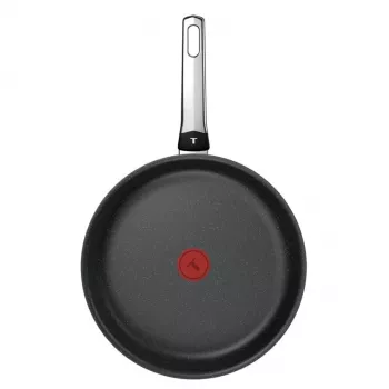 Tefal Excell Fusion 28 cm keptuvė su titano nelimpančia danga ir Thermo-Signal indikatoriumi