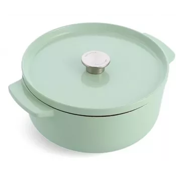 KitchenAid Dutch Oven Enameled Cast Iron 26 cm, Pistachio