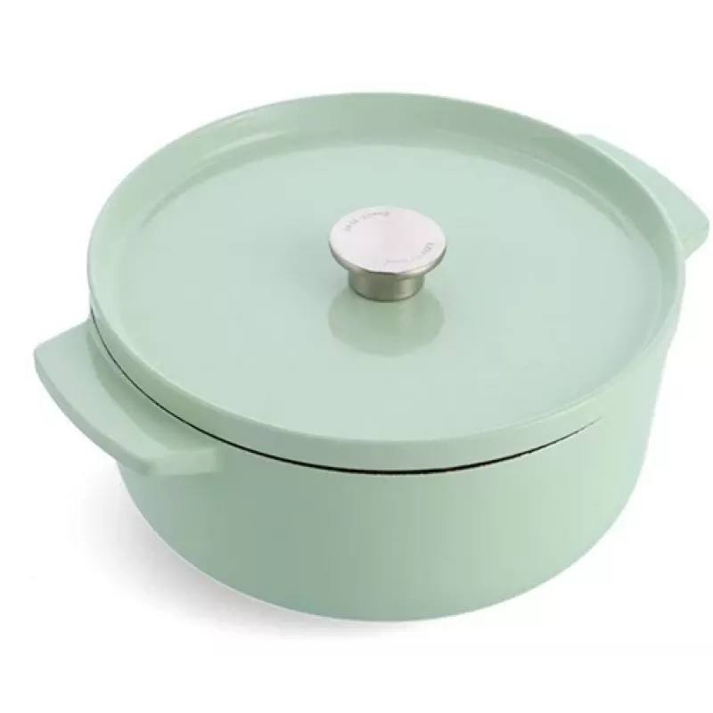 KitchenAid Dutch Oven Enameled Cast Iron 26 cm, Pistachio