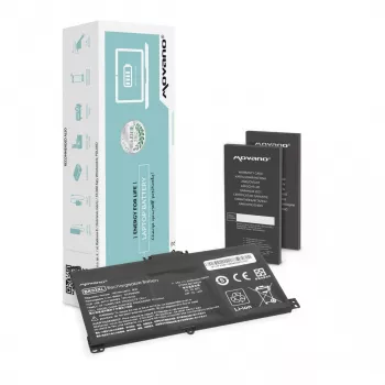 MOVANO Battery BK03XL, skirta HP Pavilion x360 14-BA – 3400 mAh (39 Wh)