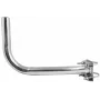 ROBSON L500B (50 cm) balkono turėklo antenos laikiklis - cinkuotas plienas, universalus 38 mm spaustukas