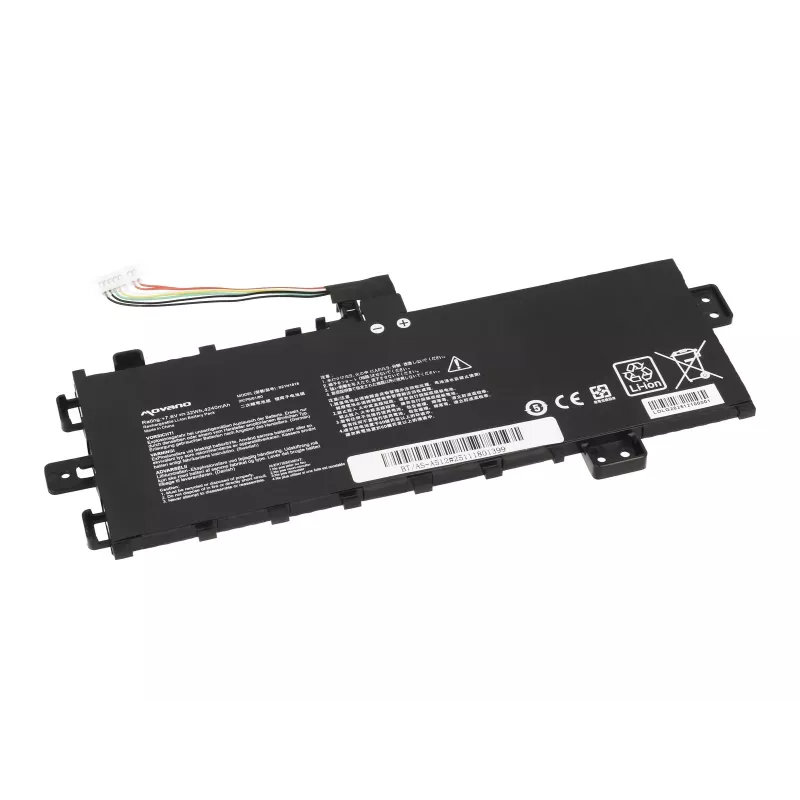 MOVANO baterija B21N1818 C21N1818, skirta Asus VivoBook 17 D712 S712 X712 – 4240 mAh (32 Wh)