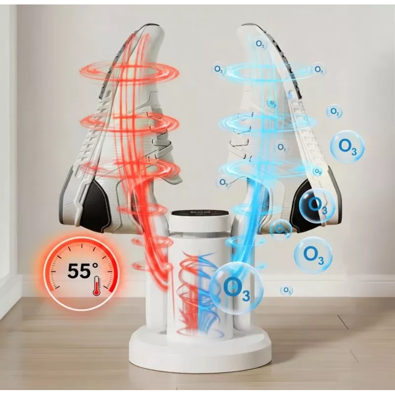 MEDIA-TECH Batų džiovintuvas Ozone PRO+ MT6539W Baltas