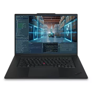 Lenovo ThinkPad P1 Gen 9 21UE - 16 colių WQXGA - Intel Core Ultra 7 366H - 32 GB RAM - 1 TB SSD - NVIDIA RTX PRO 1000 Blackwell - Windows 11 Pro - Storm Grey